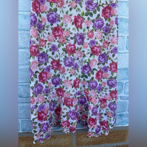 Resa Missy Floral Mini Dress size large - Picture 6 of 16